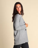 Cardigan in lana e cashmere