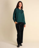 Cardigan in lana merinos