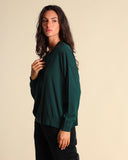 Cardigan in lana merinos