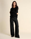 Cardigan in lana merinos