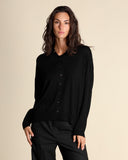 Cardigan in lana merinos