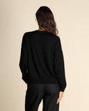 Cardigan in lana merinos