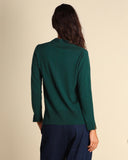 Cardigan in lana merinos