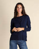 Cardigan in lana merinos