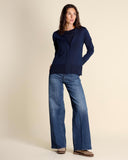 Cardigan in lana merinos