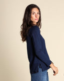 Cardigan in lana merinos