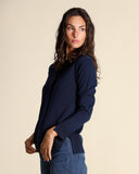 Cardigan in lana merinos