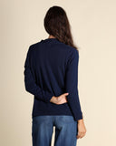 Cardigan in lana merinos