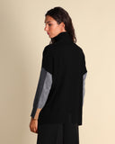 Cardigan in lana merinos