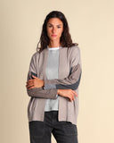 Cardigan in lana merinos