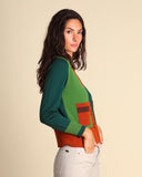 Cardigan in lana merinos