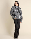 Maglia jacquard in misto mohair