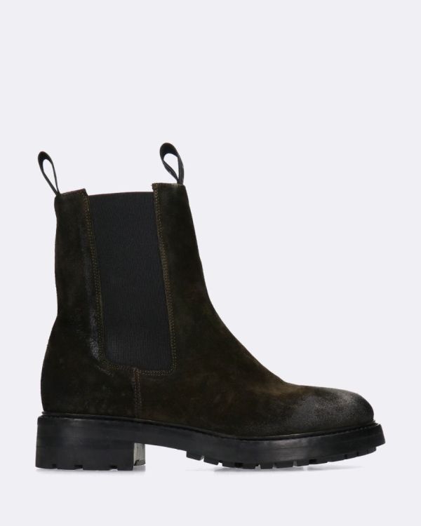 Chelsea boots in pelle scamosciata